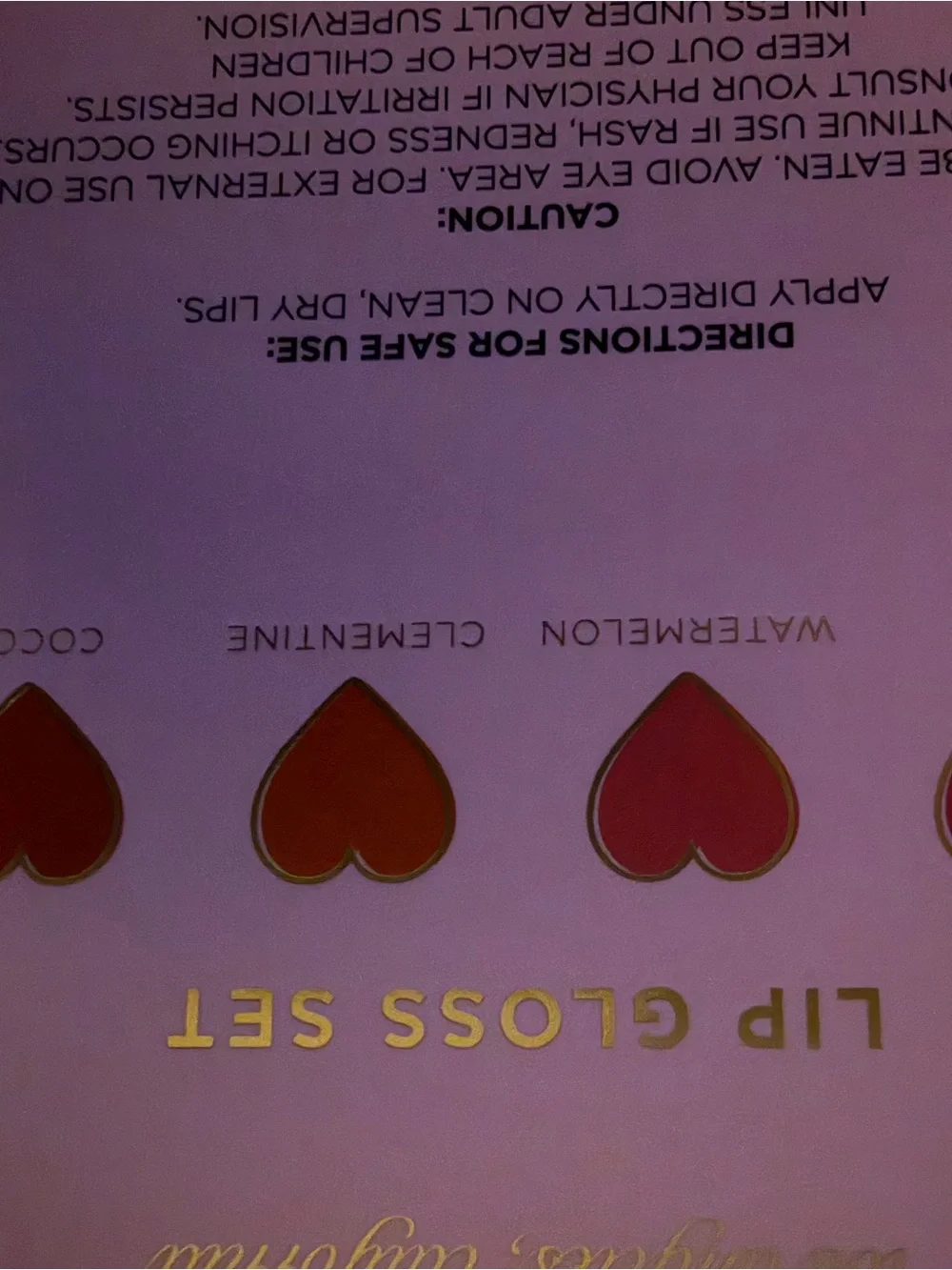 Juicy Couture Lip Gloss Set